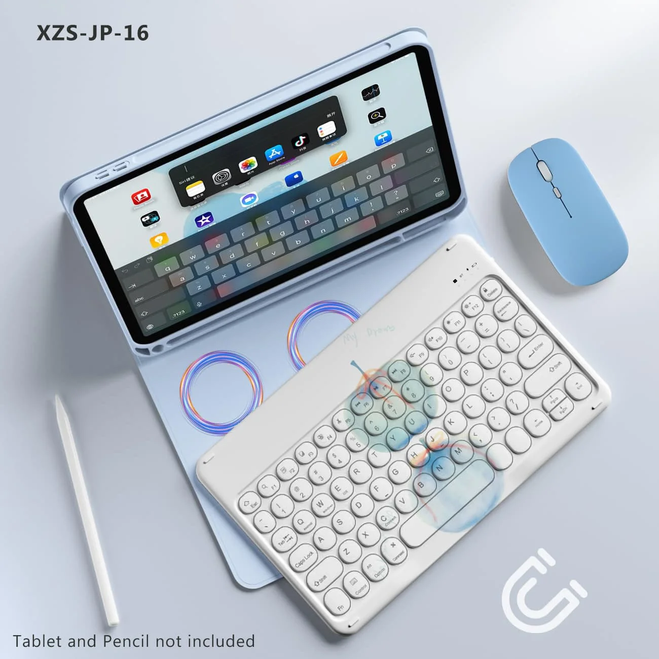 Keyboard Wireless Mouse Magic For iPad Pro 13 11 Case M4 M2 M3 Air 13 11 5/4 2 10.2 9th/8/7 Generation Case Bluetooth Keyboard
Keyboard Wireless Mouse Magic For iPad Pro 13 11 Case M4 M2 M3 Air 13 11 5/4 2 10.2 9th/8/7 Generation Case Bluetooth Keyboard