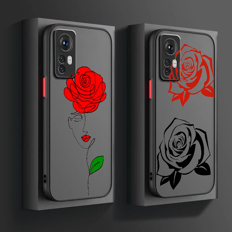 Rose Beautiful Art Popular Frosted Translucent For Xiaomi Mi 13 12 12T 11T 11 11i 10T 10 9T Pro Lite Ultra 5G Back Phone Case
Rose Beautiful Art Popular Frosted Translucent For Xiaomi Mi 13 12 12T 11T 11 11i 10T 10 9T Pro Lite Ultra 5G Back Phone Case