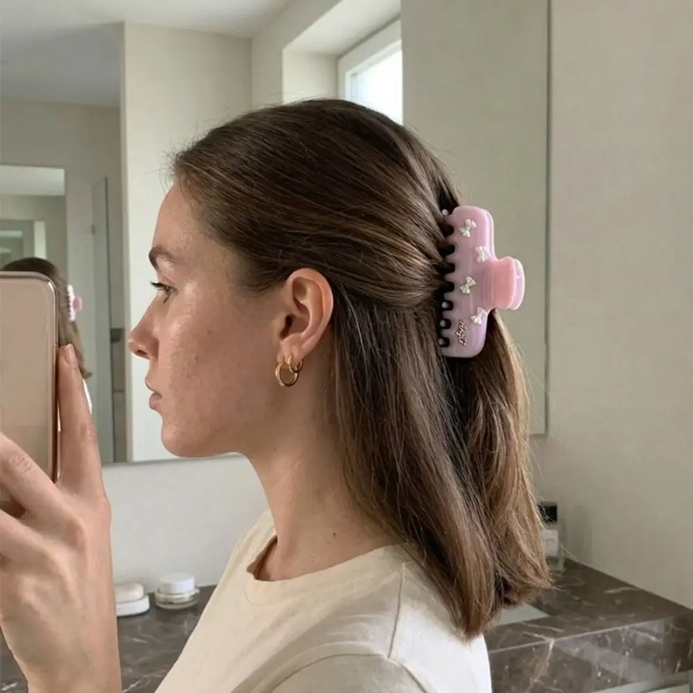 Fashion PC Bow Hair Claw Plastic Barrette Bowknot Hair Clip French Style Headwear Large Shark Clip Travel
Fashion PC Bow Hair Claw Plastic Barrette Bowknot Hair Clip French Style Headwear Large Shark Clip Travel