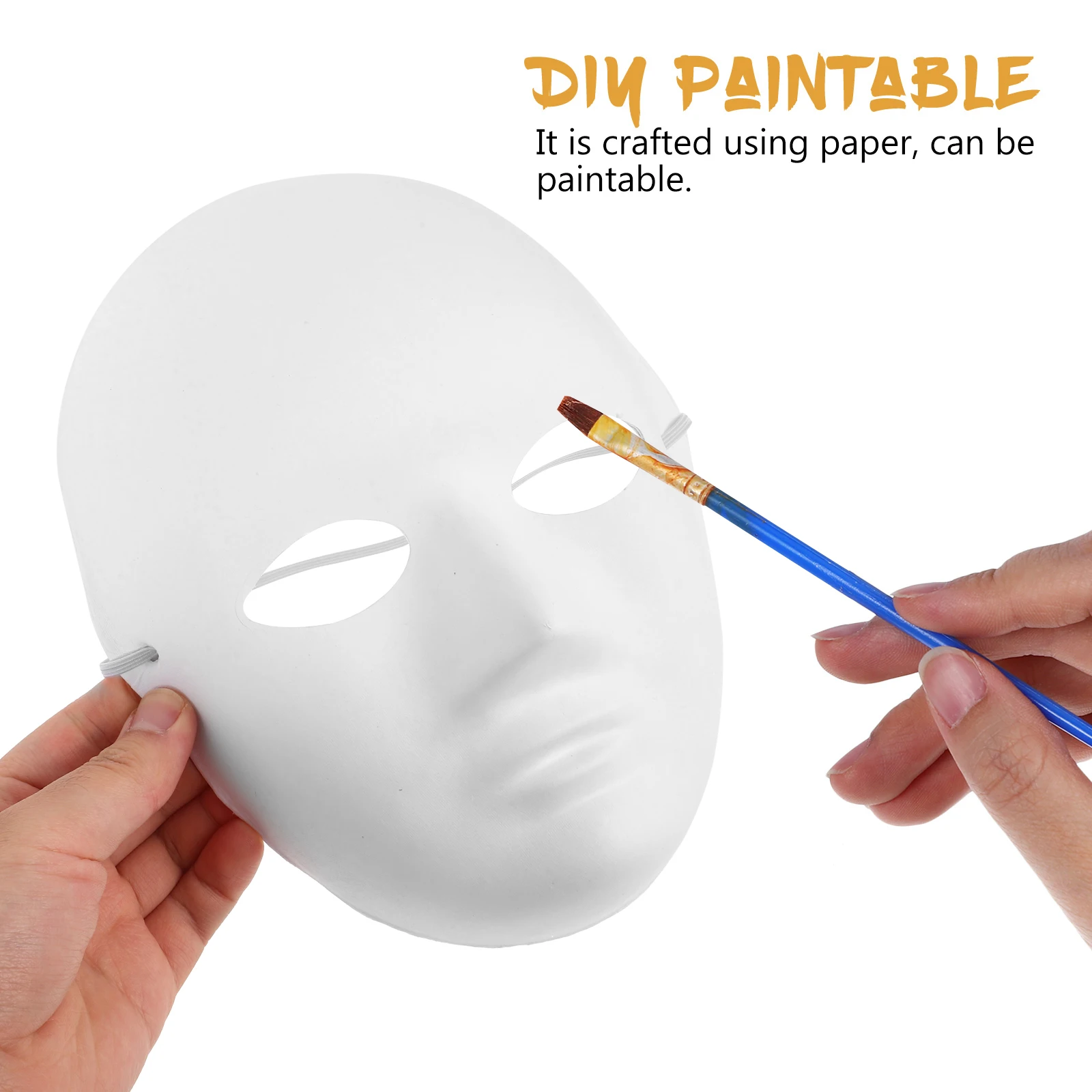 8pcs Paper Pulp Diy White Blank Masks For Halloween Party Adult Costume Ghost Masquerade Carnival Scary Face Durable Reusable
8pcs Paper Pulp Diy White Blank Masks For Halloween Party Adult Costume Ghost Masquerade Carnival Scary Face Durable Reusable