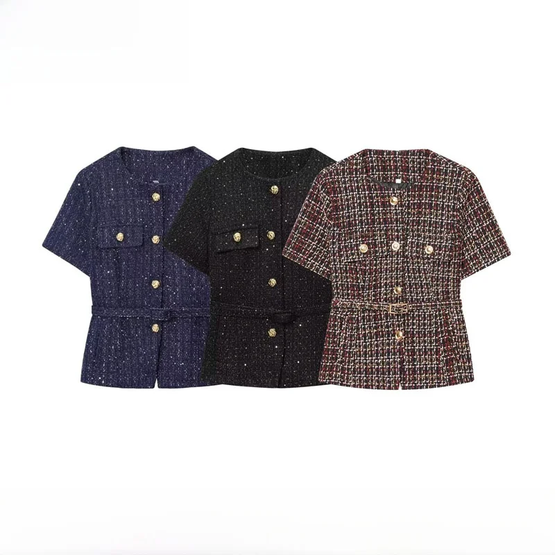 Faionable Street Sle Women's Jaet Autumn Winter New Arrival ort Sve Thiened iny Polyester Fiber Outerwear
Faionable Street Sle Women's Jaet Autumn Winter New Arrival ort Sve Thiened iny Polyester Fiber Outerwear