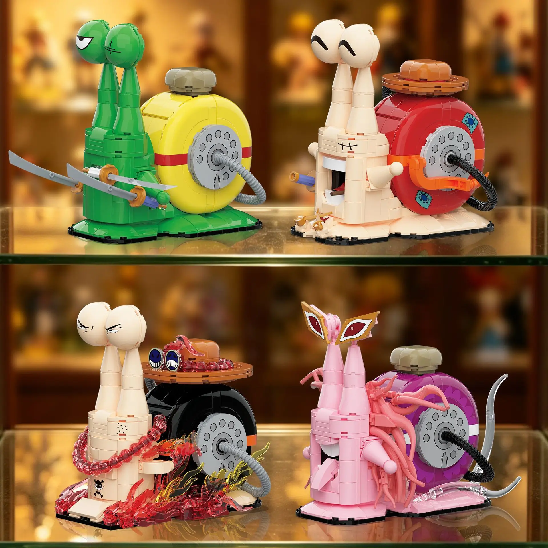 Animal Rubber Threaded 3 Knives Surgery Snail Insect Den Den Mushi Creative Building Blocks Telepathic Snail Anime Assembly Toys
Animal Rubber Threaded 3 Knives Surgery Snail Insect Den Den Mushi Creative Building Blocks Telepathic Snail Anime Assembly Toys