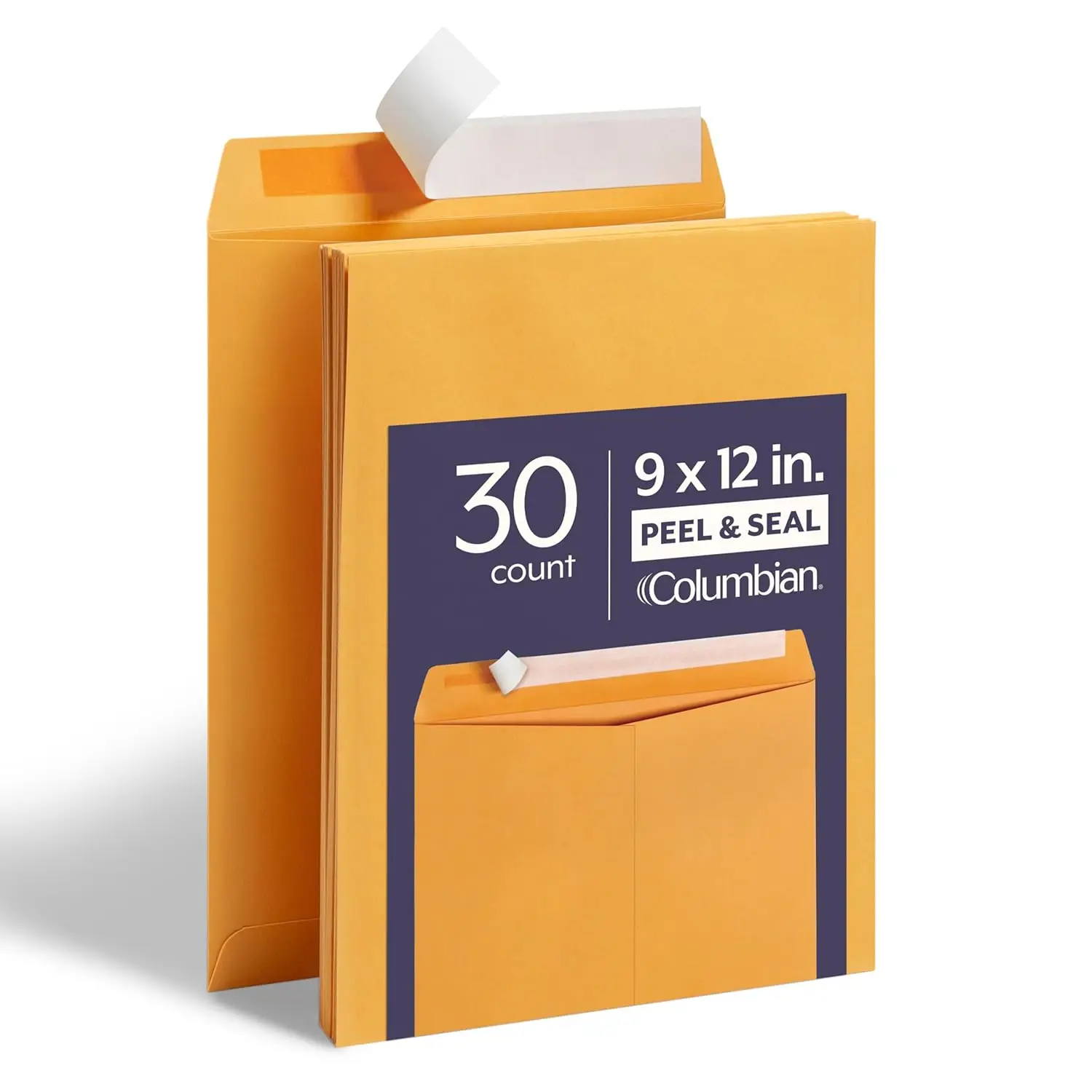 9x12 Catalog Envelopes 30 Pack, Self Seal Document Envelopes for Mailing Filing Organizing, Heavyweight 28lb Brown Kraft
9x12 Catalog Envelopes 30 Pack, Self Seal Document Envelopes for Mailing Filing Organizing, Heavyweight 28lb Brown Kraft