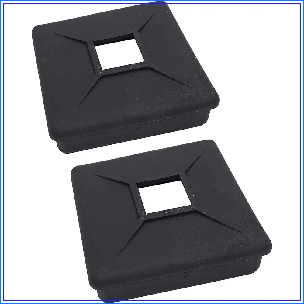 4" Square Rubber Bumper Plug End Cap Cover for RV Camper Trailer - 2 Pack
4" Square Rubber Bumper Plug End Cap Cover for RV Camper Trailer - 2 Pack