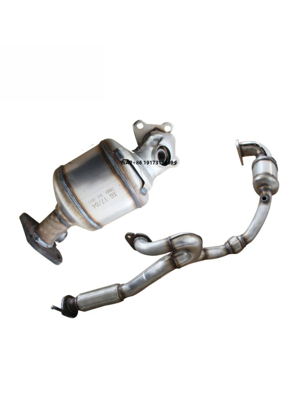 Exhaust Auto Engine Part Factory Sell High Quality Three Way Catalytic Converter for SRX 3.0 with Ceramic Catalyst
Exhaust Auto Engine Part Factory Sell High Quality Three Way Catalytic Converter for SRX 3.0 with Ceramic Catalyst