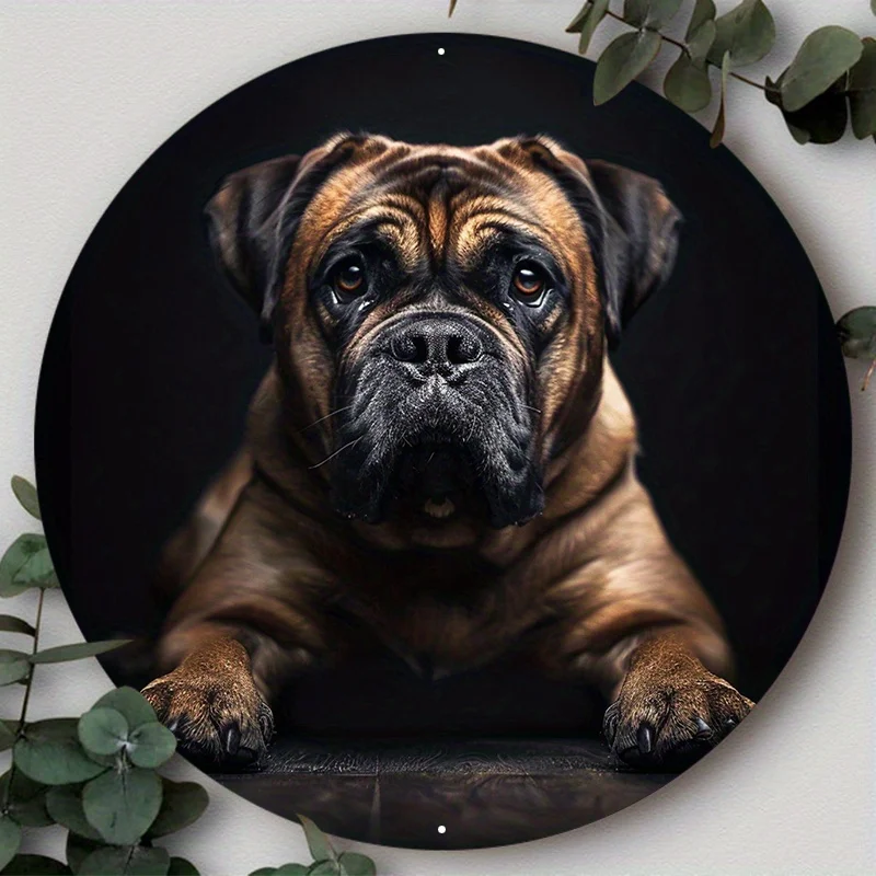 Aluminum Metal Sign Art Set, Waterproof HD Printing Dog Graphic, Circular Decor for Home, Tavern, Club Durable Wall Decoration
Aluminum Metal Sign Art Set, Waterproof HD Printing Dog Graphic, Circular Decor for Home, Tavern, Club Durable Wall Decoration