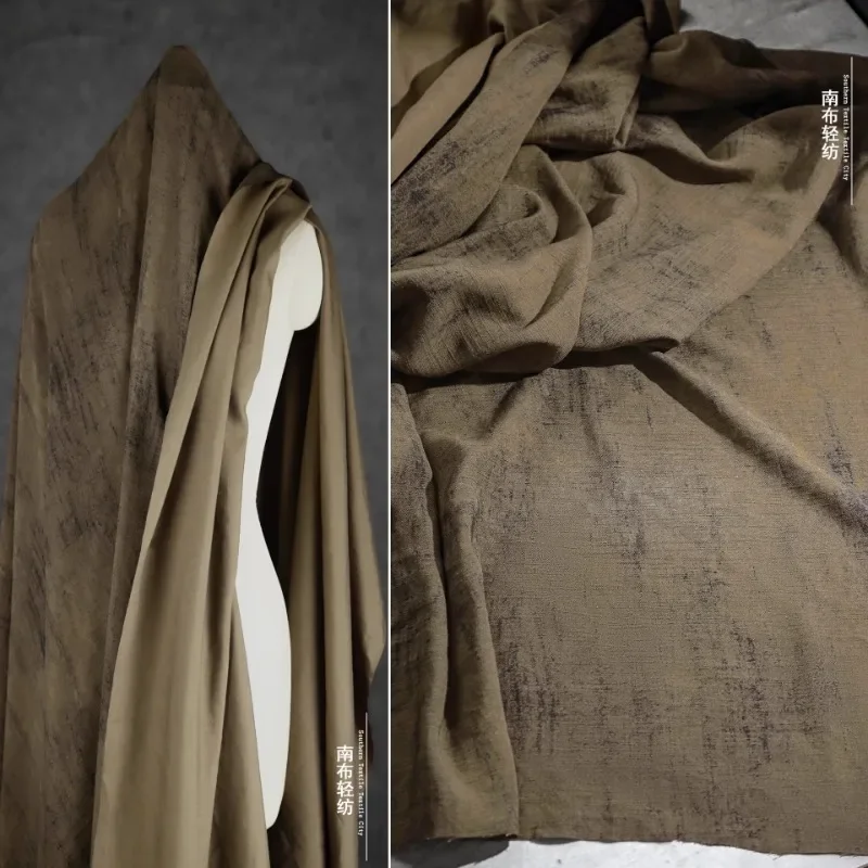 Vintage Brown Coffee Printed Particle Fabric for Half Length Skirts Pants Designed Fashion Clothing Designer Diy Sewing Cloth
Vintage Brown Coffee Printed Particle Fabric for Half Length Skirts Pants Designed Fashion Clothing Designer Diy Sewing Cloth