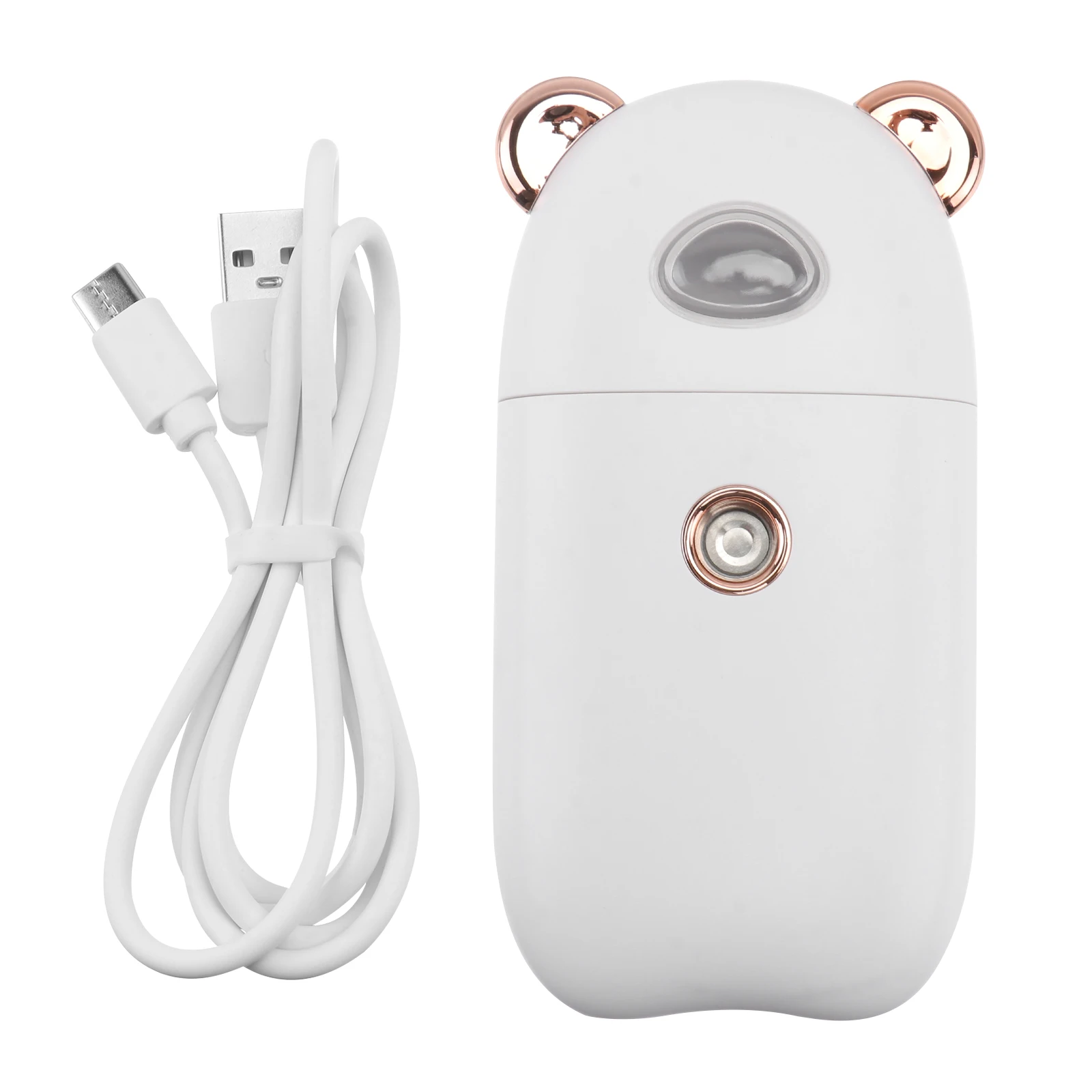 Portable Nano Facial Mister Skin Humidifier White ABS Moisturizer Vacuum Plated USB Steamer Easy to Clean Fill H held
Portable Nano Facial Mister Skin Humidifier White ABS Moisturizer Vacuum Plated USB Steamer Easy to Clean Fill H held