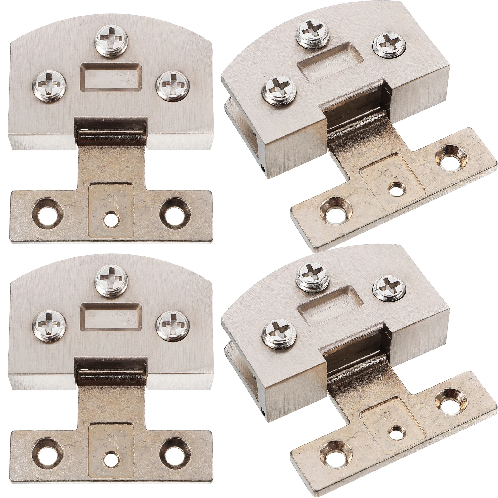 4pcs Punch Free Hinges Frameless Doors Stainless Steel Hardware Long Lasting Modern Style Secure Holding Glass Door Hinge
4pcs Punch Free Hinges Frameless Doors Stainless Steel Hardware Long Lasting Modern Style Secure Holding Glass Door Hinge