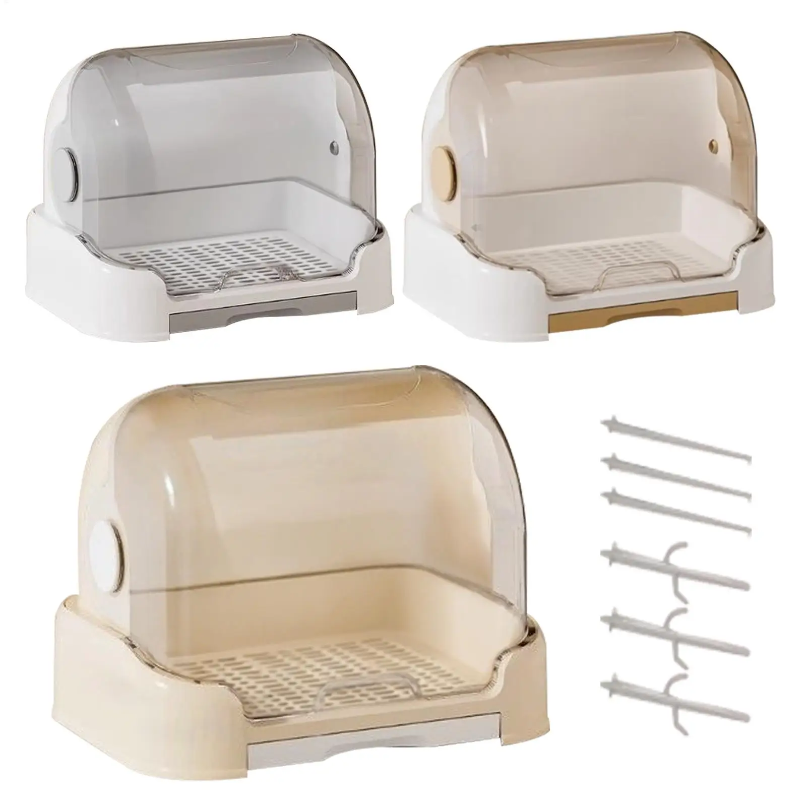 Baby Bottle Organizer Milk Bottle Countertop Organizer with Drain Tray Dustproof Container Case for Pacifier Cutlery Daily
Baby Bottle Organizer Milk Bottle Countertop Organizer with Drain Tray Dustproof Container Case for Pacifier Cutlery Daily