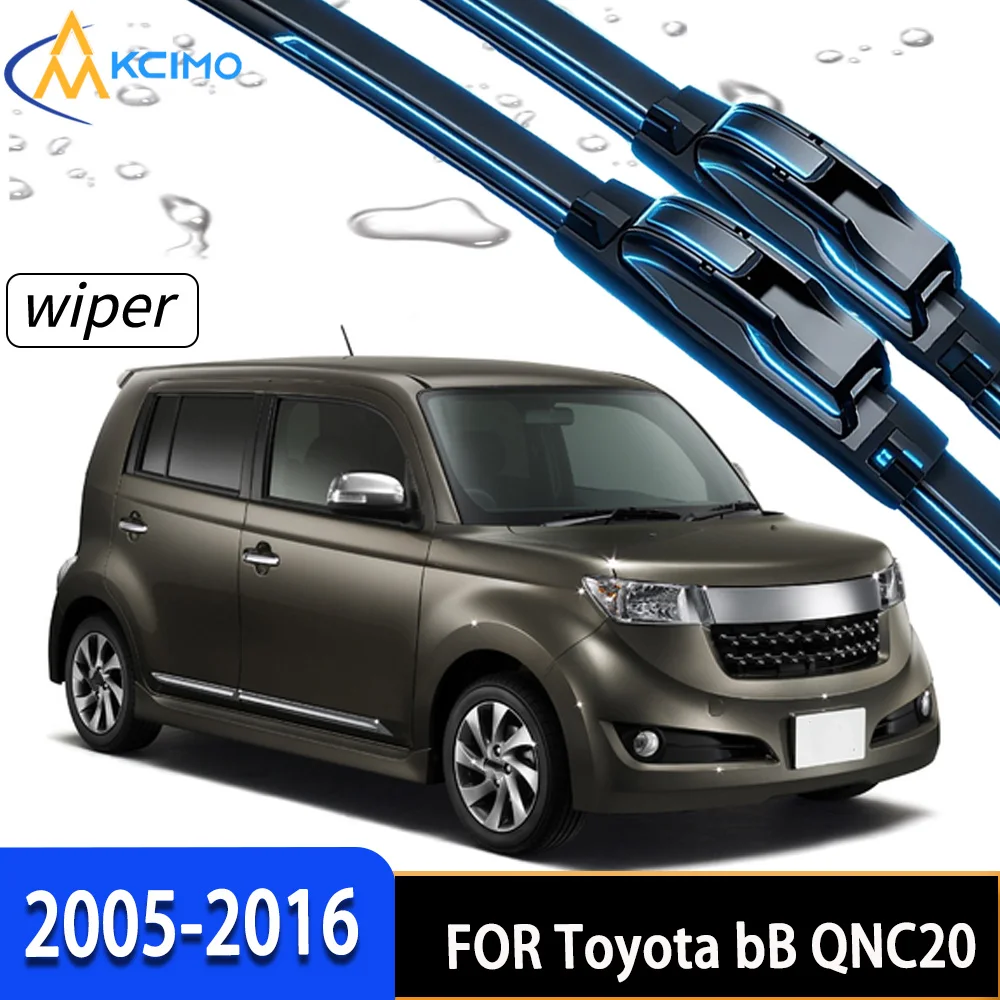 2Pcs Front Windshield Wiper Blades For Toyota bB QNC20 2005-2016 High-Density Rubber Stable Wiping Direct Replacement
2Pcs Front Windshield Wiper Blades For Toyota bB QNC20 2005-2016 High-Density Rubber Stable Wiping Direct Replacement