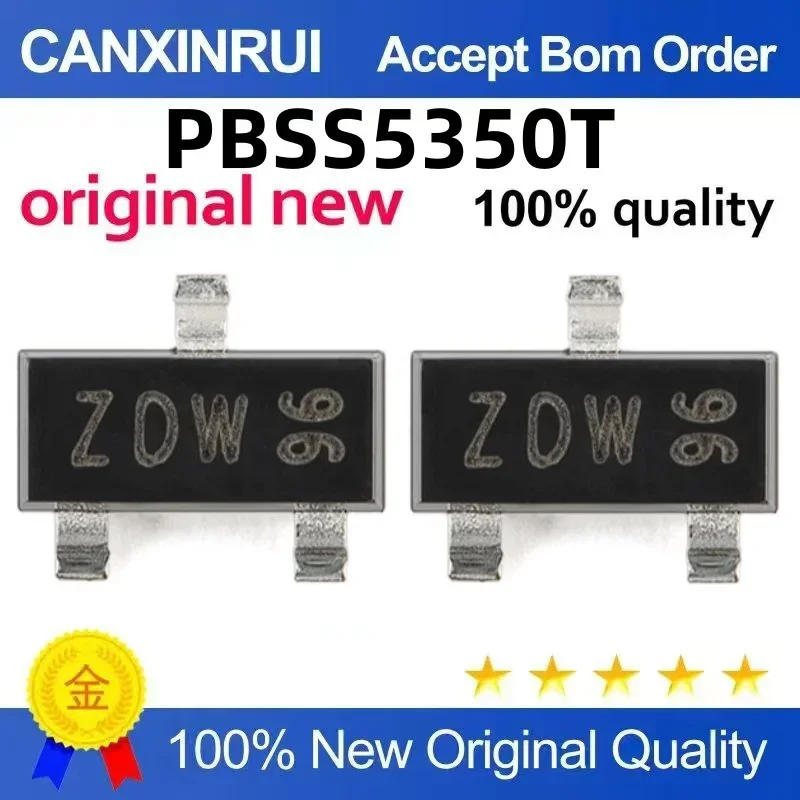 (5-100 pieces) Brand new original PBSS5350T silk screen ZDP ZDW SOT-23 spot chip IC
(5-100 pieces) Brand new original PBSS5350T silk screen ZDP ZDW SOT-23 spot chip IC
