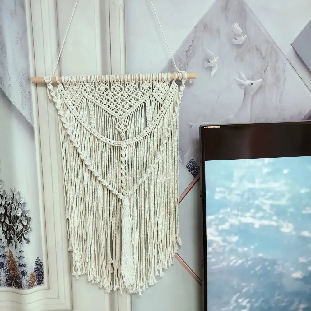Versatile Colors Macrame Wall Tapestry Boho Chic Wedding Backdrop Housewarming Birthday Gifts Rustic Balcony Headboard Tapestry
Versatile Colors Macrame Wall Tapestry Boho Chic Wedding Backdrop Housewarming Birthday Gifts Rustic Balcony Headboard Tapestry