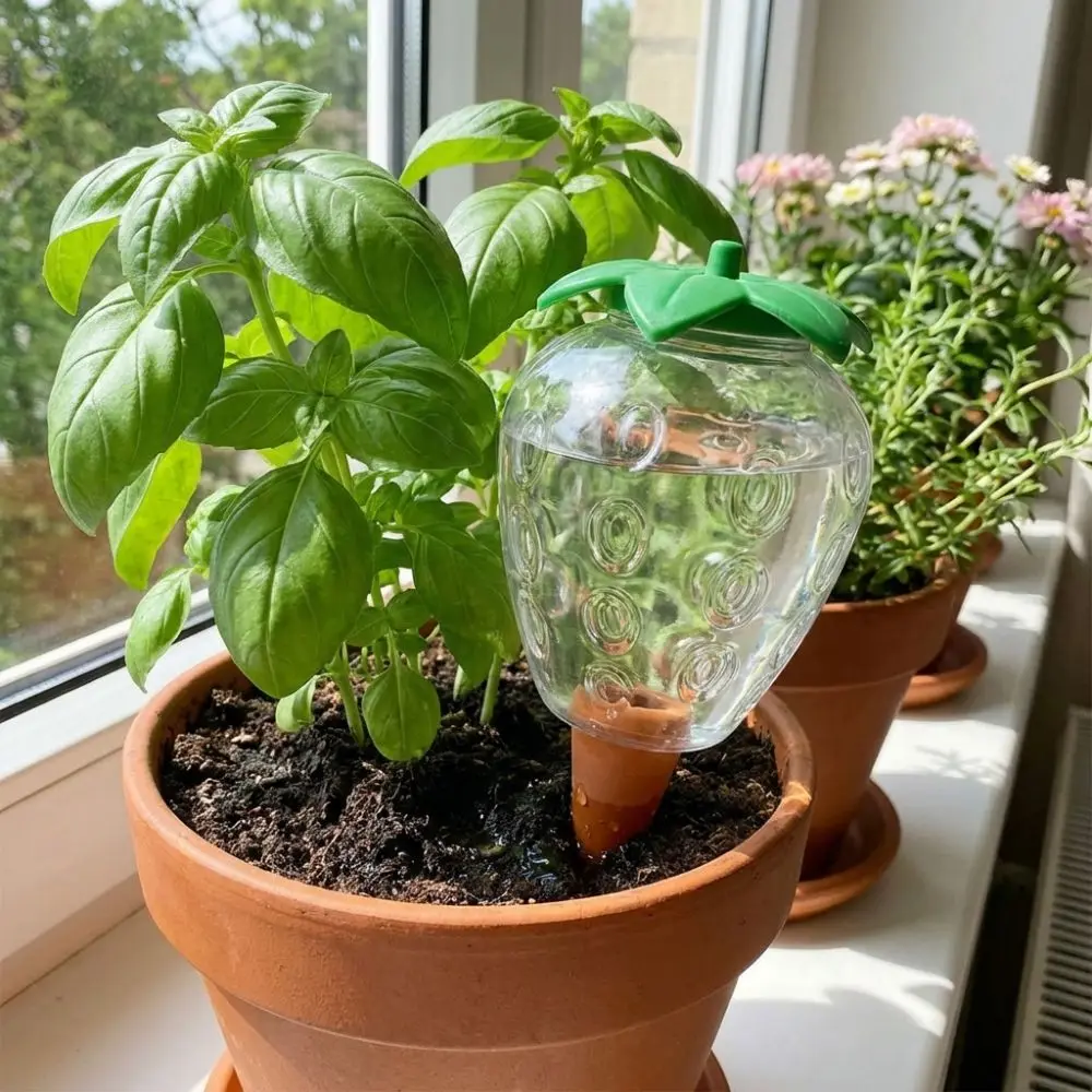 Transparent Potted Watering Artifact Water Conservation Time-Saving Automatic Watering Device Plastic Self Watering Globes
Transparent Potted Watering Artifact Water Conservation Time-Saving Automatic Watering Device Plastic Self Watering Globes