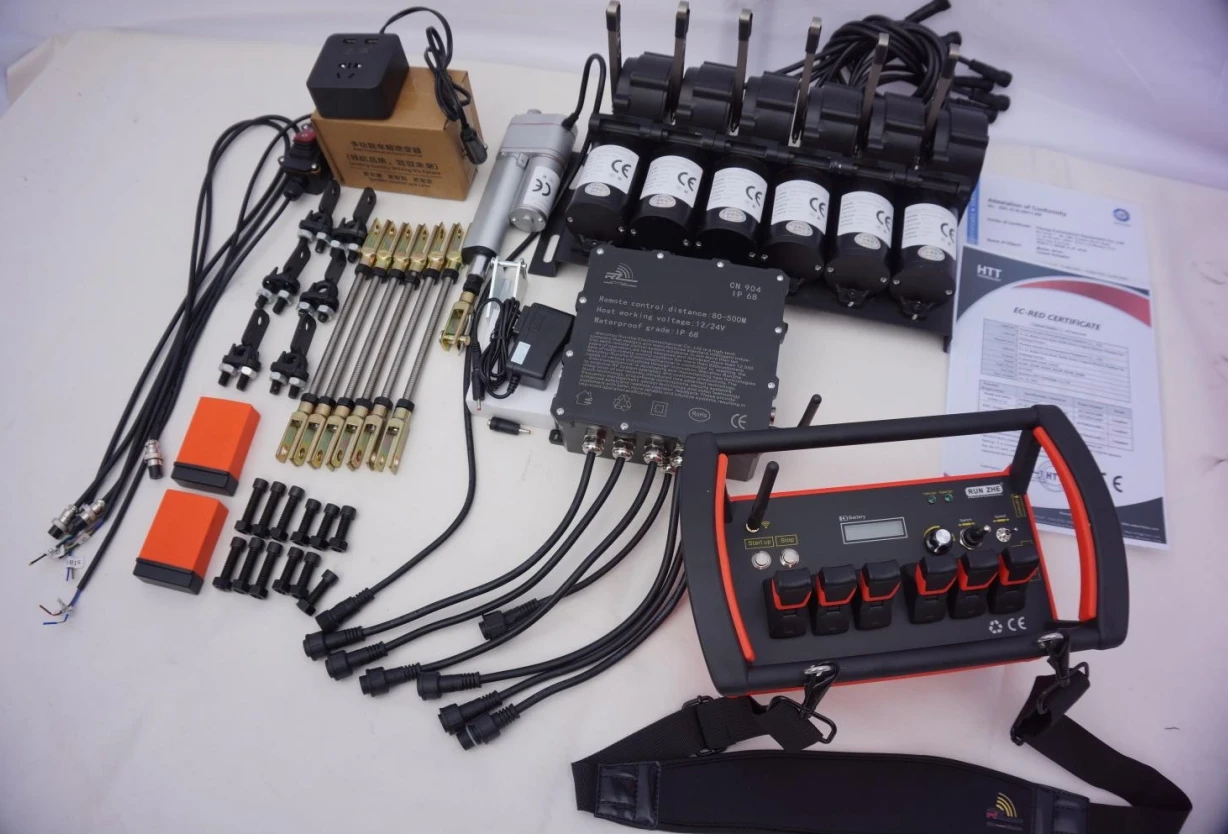 6 Joystick clutch motor wireless Proportiona remote control Crane hydraulic valve
6 Joystick clutch motor wireless Proportiona remote control Crane hydraulic valve