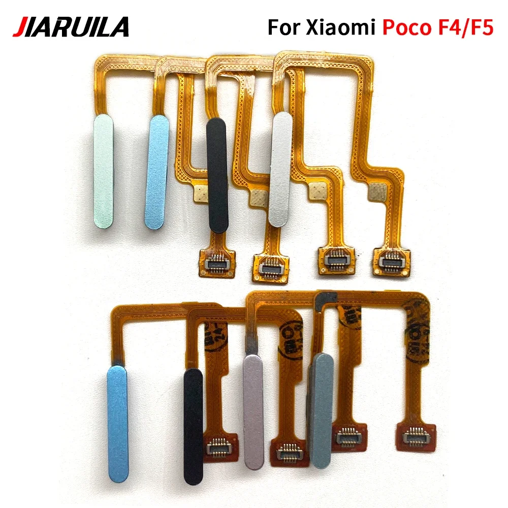 New For Xiaomi Poco F4 GT F5 Fingerprint Sensor Home Return Key Menu Button Flex Ribbon Cable With Power On Function
New For Xiaomi Poco F4 GT F5 Fingerprint Sensor Home Return Key Menu Button Flex Ribbon Cable With Power On Function