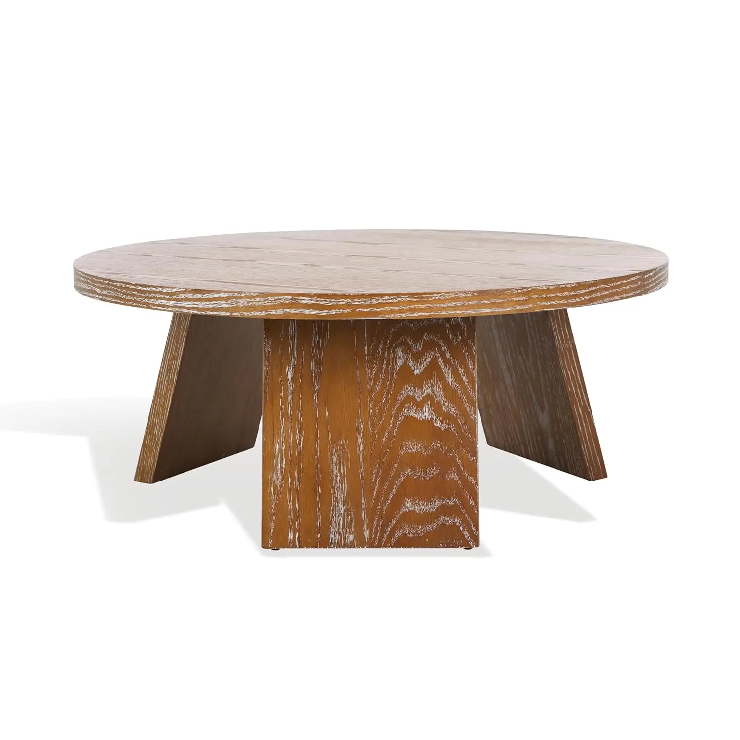 Couture Collection Julianna Mid-Century Modern Rustic Oak Round Coffee Table, Customized
Couture Collection Julianna Mid-Century Modern Rustic Oak Round Coffee Table, Customized