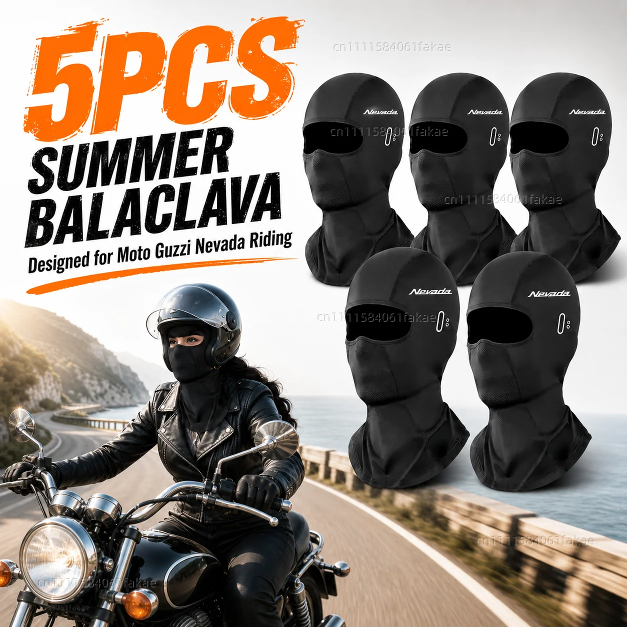 5PCS Motorcycle Balaclava Summer UV Protection Glasses Face Breathable Hole For Moto Guzzi Nevada 1991-2016 Classic Riding Gear
5PCS Motorcycle Balaclava Summer UV Protection Glasses Face Breathable Hole For Moto Guzzi Nevada 1991-2016 Classic Riding Gear