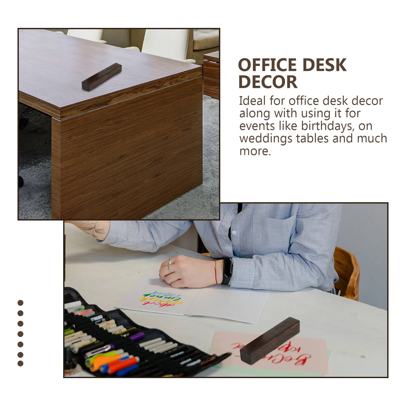 2Pcs Calligraphy Paperweights Wood Lightweight Letterweights Portable Office Art Desk Decoration Mini Chinese Calligraphy Tools
2Pcs Calligraphy Paperweights Wood Lightweight Letterweights Portable Office Art Desk Decoration Mini Chinese Calligraphy Tools