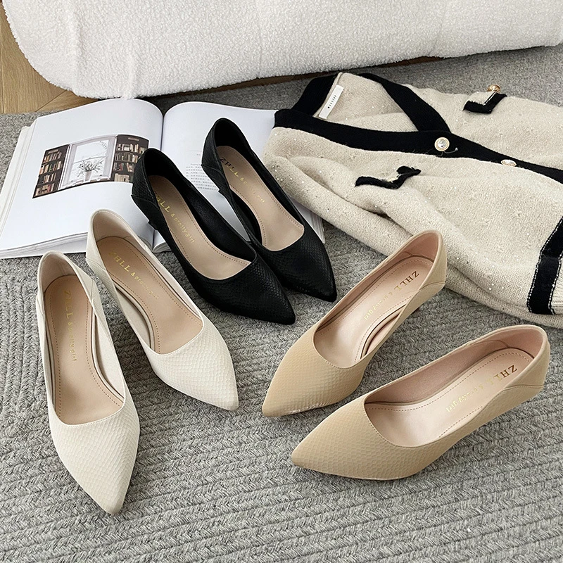 Beige Pointed Toe Kitten Heel Pumps Slip On Dress Shoes Comfortable Non Slip For Business Office Wedding Party Daily Wear New
Beige Pointed Toe Kitten Heel Pumps Slip On Dress Shoes Comfortable Non Slip For Business Office Wedding Party Daily Wear New