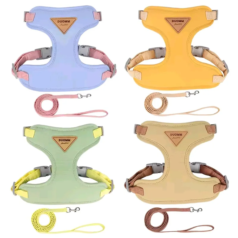 Cat Harness Leash Set Adjustable Puppy Harness Vest Escape Proof Kitten Chest Strap Chihuahua Pug Outdoor Walking Lead Leash
Cat Harness Leash Set Adjustable Puppy Harness Vest Escape Proof Kitten Chest Strap Chihuahua Pug Outdoor Walking Lead Leash