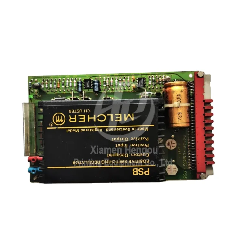 Polar 016152 Circuit Board Original and Used for Polar Paper Cutter Machine Spare Parts 
Polar 016152 Circuit Board Original and Used for Polar Paper Cutter Machine Spare Parts
