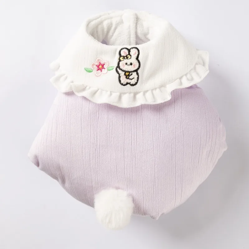 Cute Bunny Pets Jacket Cotton Padded Fleece Lined Winter Ruffle Collar Pom Pom Tail Comfy For Small Dogs Chihuahua Poodle Bichon
Cute Bunny Pets Jacket Cotton Padded Fleece Lined Winter Ruffle Collar Pom Pom Tail Comfy For Small Dogs Chihuahua Poodle Bichon