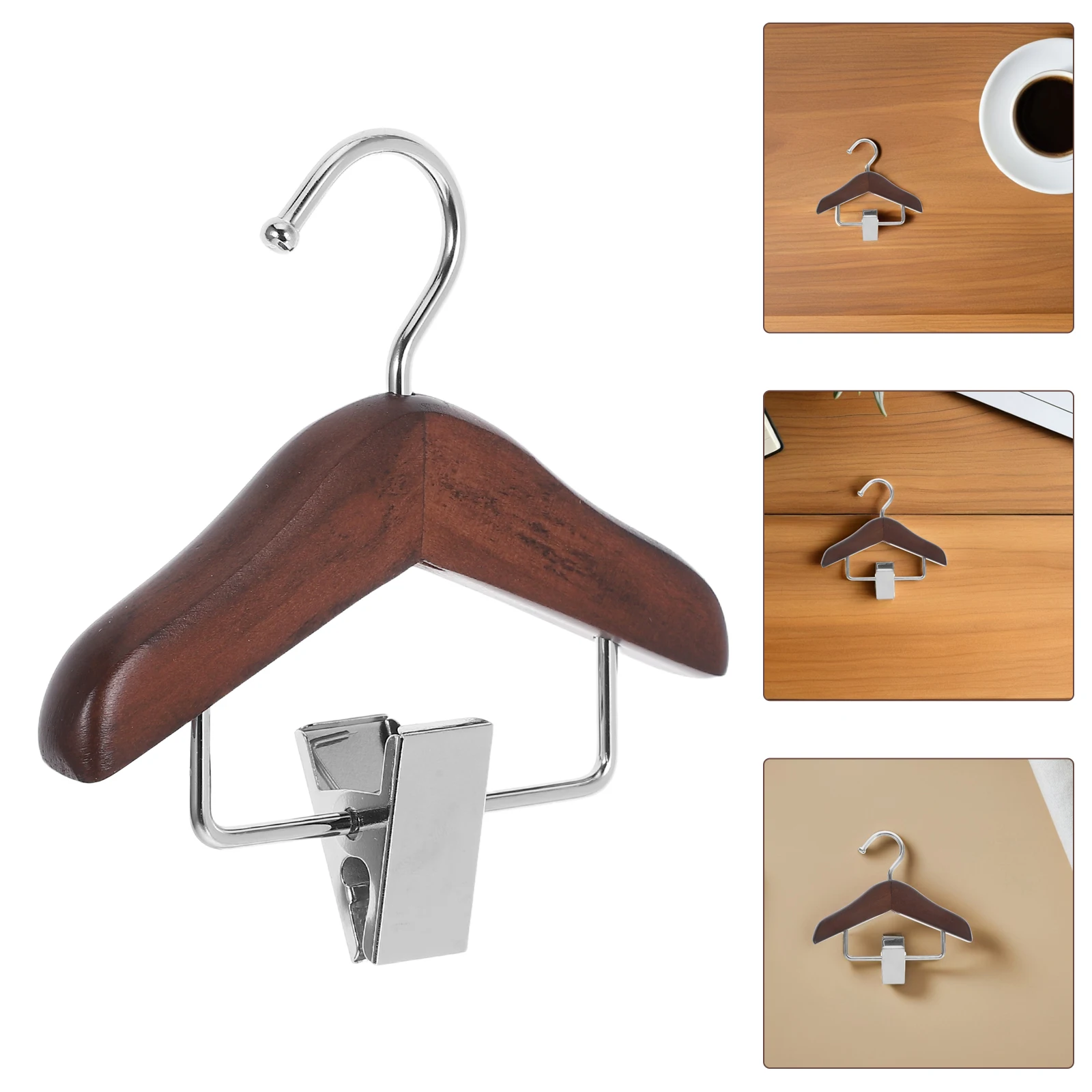 2pcs Vintage Mini Wooden Hanger With Clips Clothes Pet Apparel Small Closet Rack Miniature Closet Storage For Baby Outfits Wood
2pcs Vintage Mini Wooden Hanger With Clips Clothes Pet Apparel Small Closet Rack Miniature Closet Storage For Baby Outfits Wood