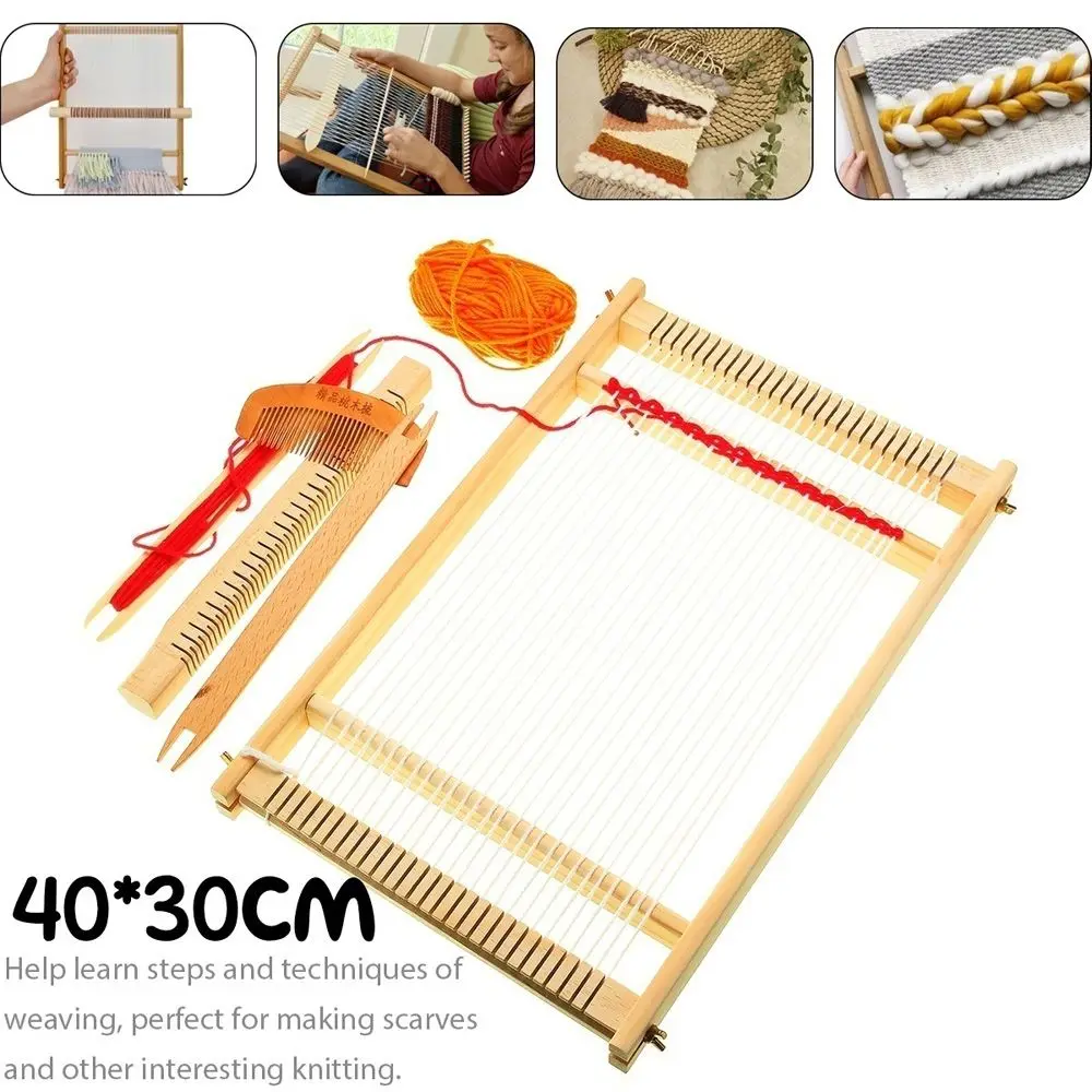 Traditional Easy Operate Comb DIY Craft For Children Girl Handcraft Weaving Loom Knitted Knitting Machine
Traditional Easy Operate Comb DIY Craft For Children Girl Handcraft Weaving Loom Knitted Knitting Machine