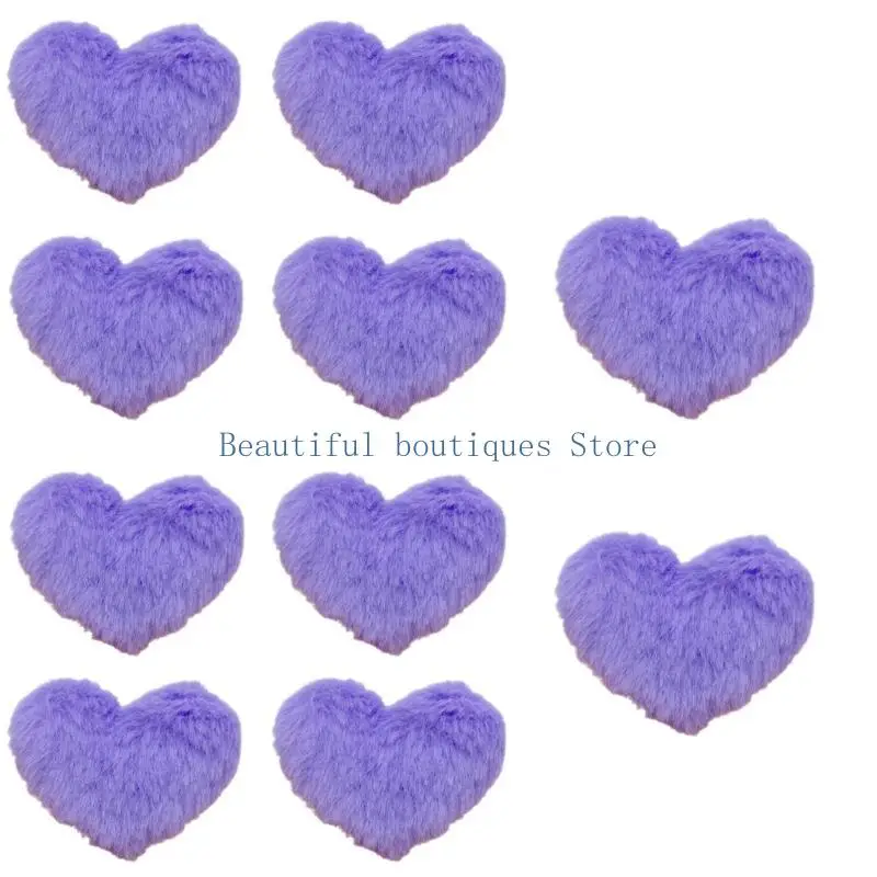U4LF Crafts Furry Appliques Hairpin Handmade Plush Heart Appliques Hair Barrettes Trendy Decors for Hair Clip
U4LF Crafts Furry Appliques Hairpin Handmade Plush Heart Appliques Hair Barrettes Trendy Decors for Hair Clip