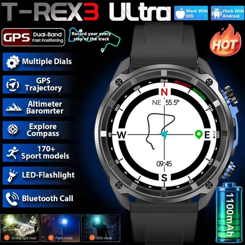 2026 Military Offline Map 1000mAh Battery Smart Watch 4GB Big Memory GPS Navigation MP3/MP4 Player Swim Sports trackr Smartwatch
2026 Military Offline Map 1000mAh Battery Smart Watch 4GB Big Memory GPS Navigation MP3/MP4 Player Swim Sports trackr Smartwatch