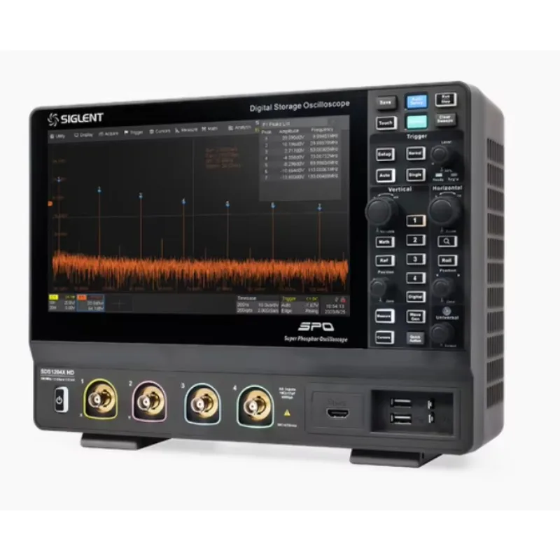SIGLENT SDS1104X HD High-Resolution Digital Oscilloscope, 100MHz Bandwidth, 4 Channels, 12-bit, 500Mpts Memory Depth
SIGLENT SDS1104X HD High-Resolution Digital Oscilloscope, 100MHz Bandwidth, 4 Channels, 12-bit, 500Mpts Memory Depth