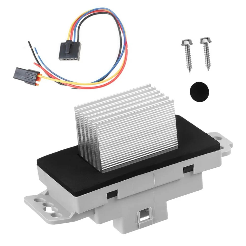A C Blower Motor Resistor Kit for GMC and For Chevy Models 2014 2015 2016 Replaces OE Numbers 1581773 89018778
A C Blower Motor Resistor Kit for GMC and For Chevy Models 2014 2015 2016 Replaces OE Numbers 1581773 89018778