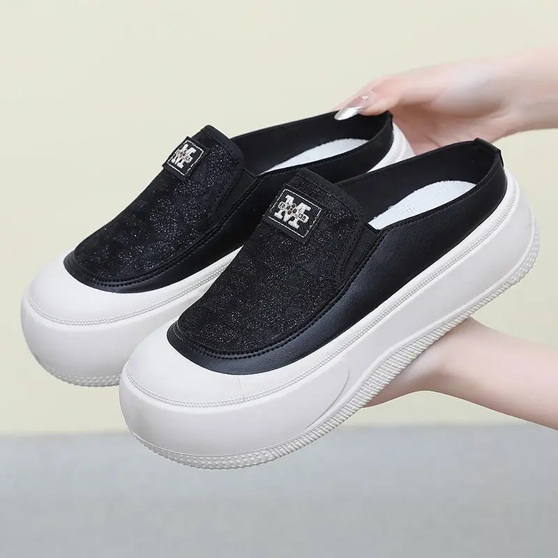 Новые весенние модные туфли для мам на толстой подошве, женские дышащие туфли на мягкой подошве, повседневная обувь для ленивых средних и пожилых людей
Новые весенние модные туфли для мам на толстой подошве, женские дышащие туфли на мягкой подошве, повседневная обувь для ленивых средних и пожилых людей