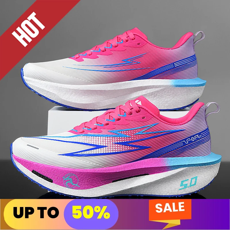 Кроссовки для бега, повседневные, с карбоновой подошвой, для марафона, мужские, спортивные, легкие, дышащие, женские, удобные, нескользящие, для соревнований
Кроссовки для бега, повседневные, с карбоновой подошвой, для марафона, мужские, спортивные, легкие, дышащие, женские, удобные, нескользящие, для соревнований