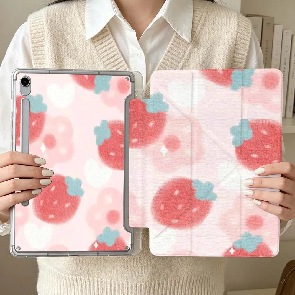 Cartoon Strawberry Heart Soft For Samsung Galaxy Tab S6 S7 S8 S9 S10 A8 A9 A11 Lite FE Plus 3Y Tablet Case
Cartoon Strawberry Heart Soft For Samsung Galaxy Tab S6 S7 S8 S9 S10 A8 A9 A11 Lite FE Plus 3Y Tablet Case
