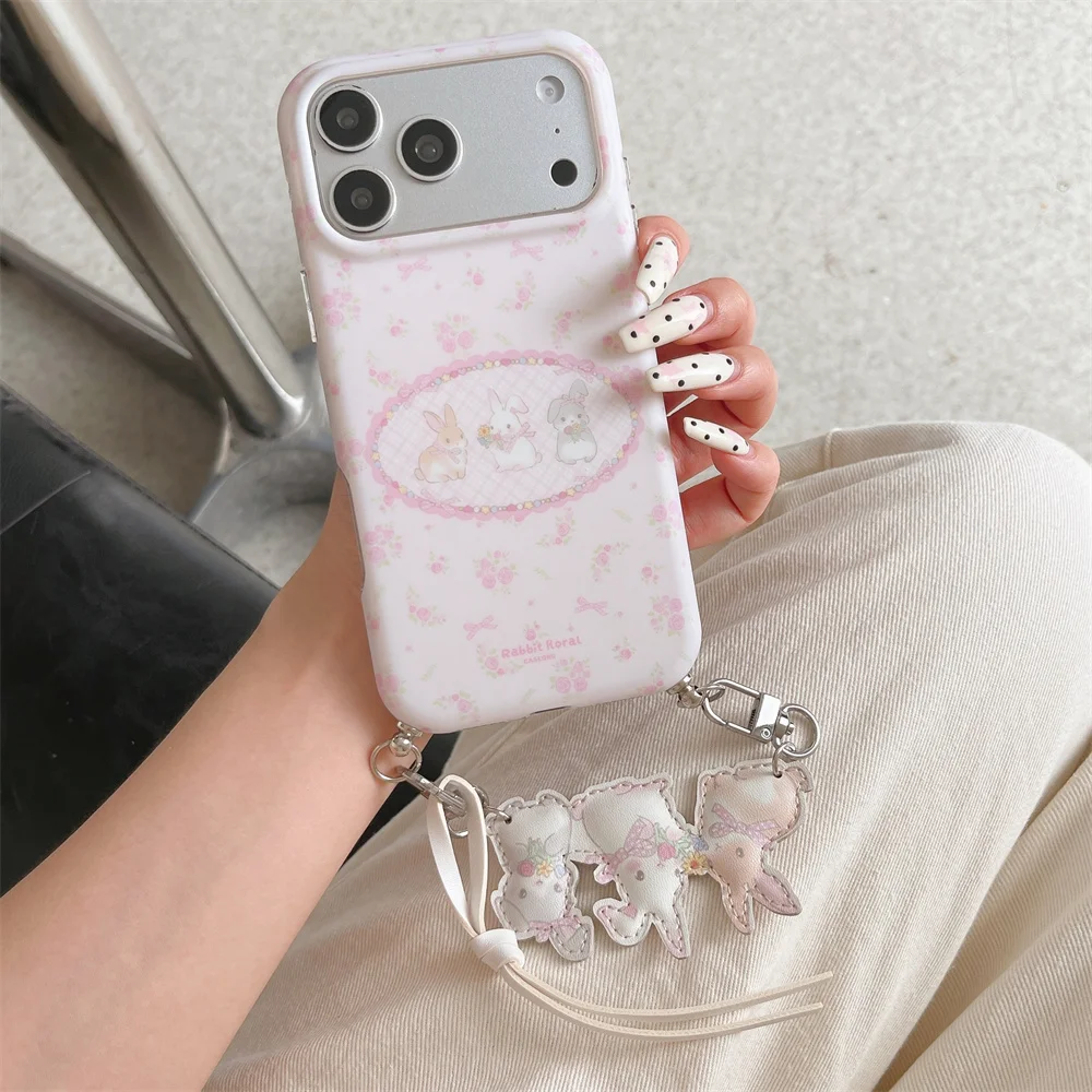 Korean Cute Little Flower Bunny With pPhone case for iPhone 15 Pro 16 17 Pro Max 17 15 16 Pro Cover Leather Shockproof Funda Cap
Korean Cute Little Flower Bunny With pPhone case for iPhone 15 Pro 16 17 Pro Max 17 15 16 Pro Cover Leather Shockproof Funda Cap