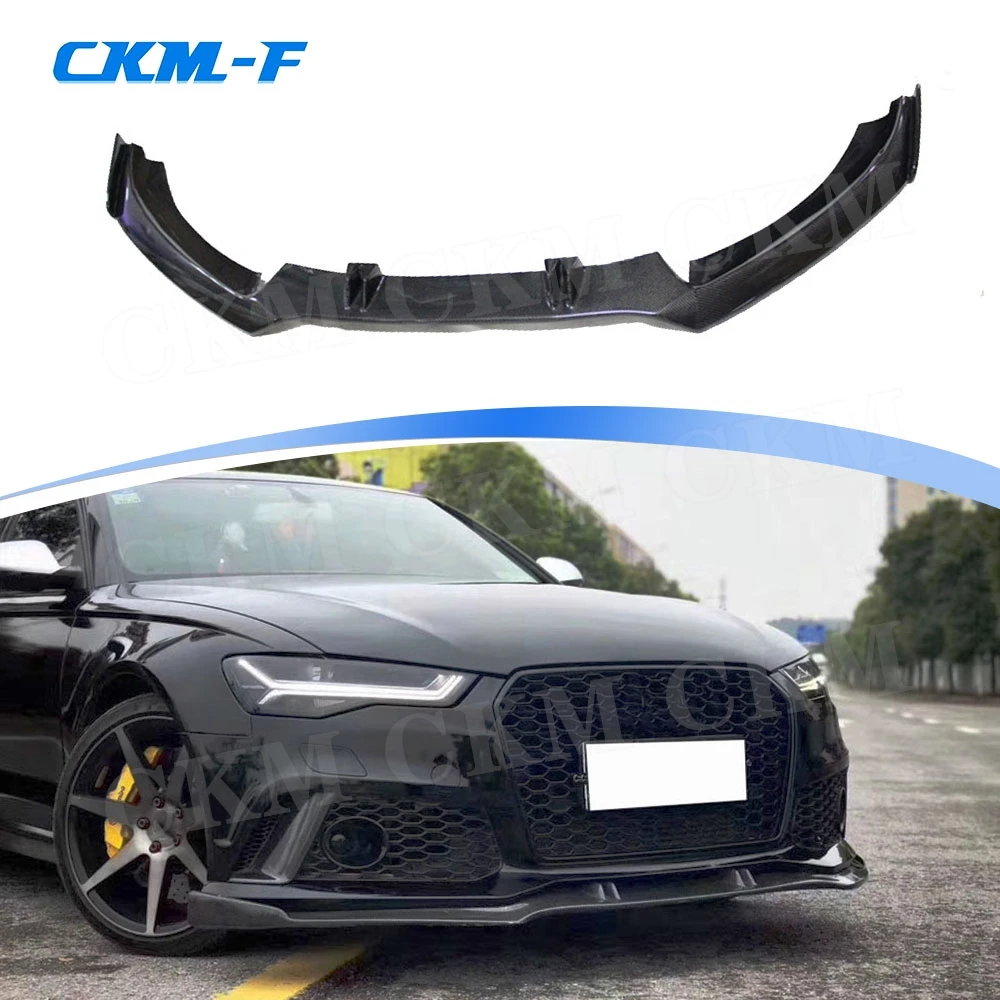 Carbon Fiber Car Accessories Front Lip Spoiler Plate For Audi Sedan A6 RS6 A7 RS7 2012-2018 Head Bumper Shovel Car Styling
Carbon Fiber Car Accessories Front Lip Spoiler Plate For Audi Sedan A6 RS6 A7 RS7 2012-2018 Head Bumper Shovel Car Styling