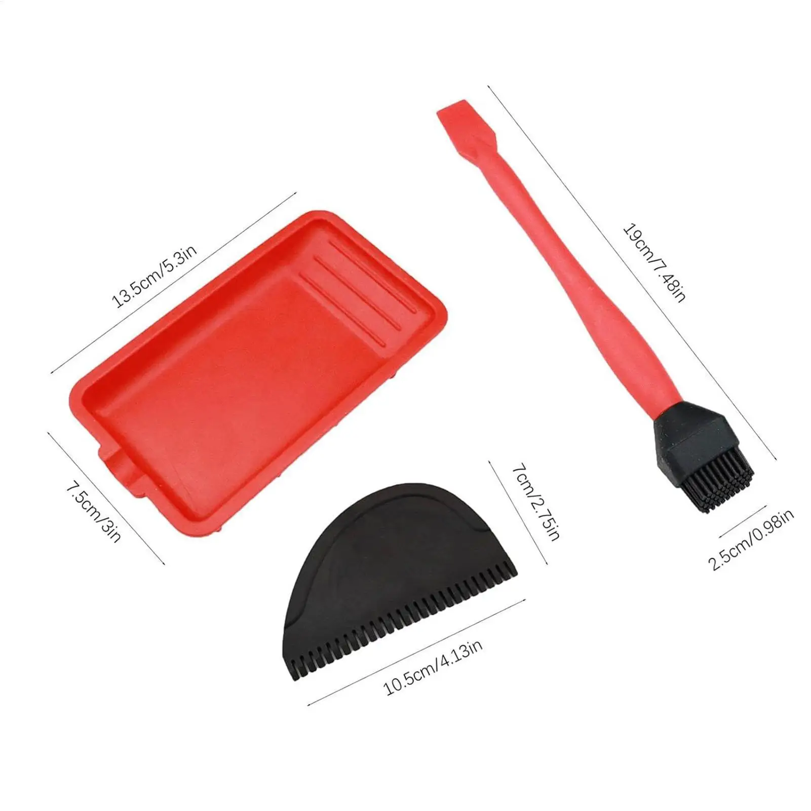 4Pcs Set Wood Glue Spreader Handheld Glue Roller With Tray Portable Hand Tool Include Brush And Spreader For Woodworking
4Pcs Set Wood Glue Spreader Handheld Glue Roller With Tray Portable Hand Tool Include Brush And Spreader For Woodworking