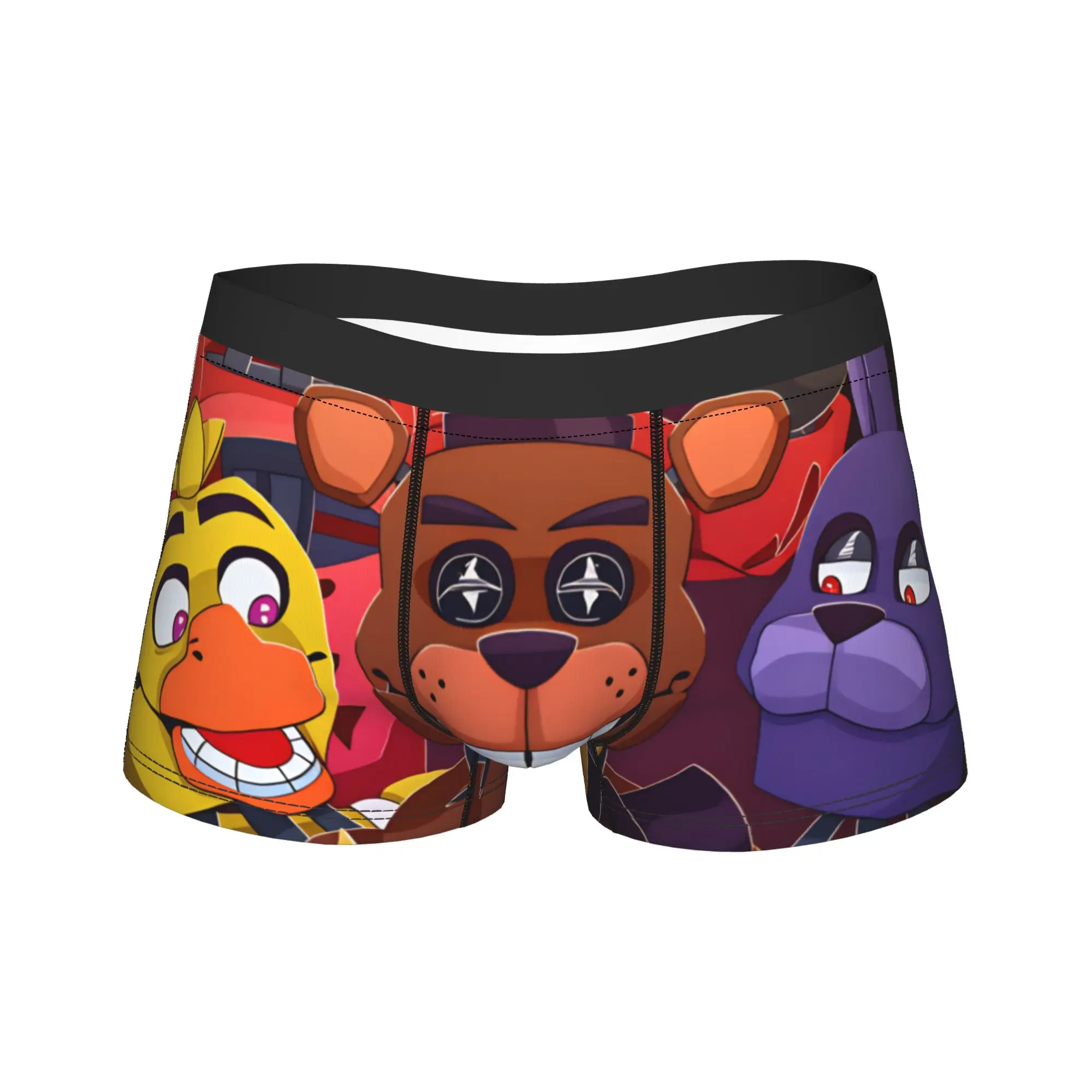 FNAF At Freddys Trunk Pouch Нижнее белье Трендовые трусы-боксеры на заказ Дышащие мужские трусы размера плюс
FNAF At Freddys Trunk Pouch Нижнее белье Трендовые трусы-боксеры на заказ Дышащие мужские трусы размера плюс