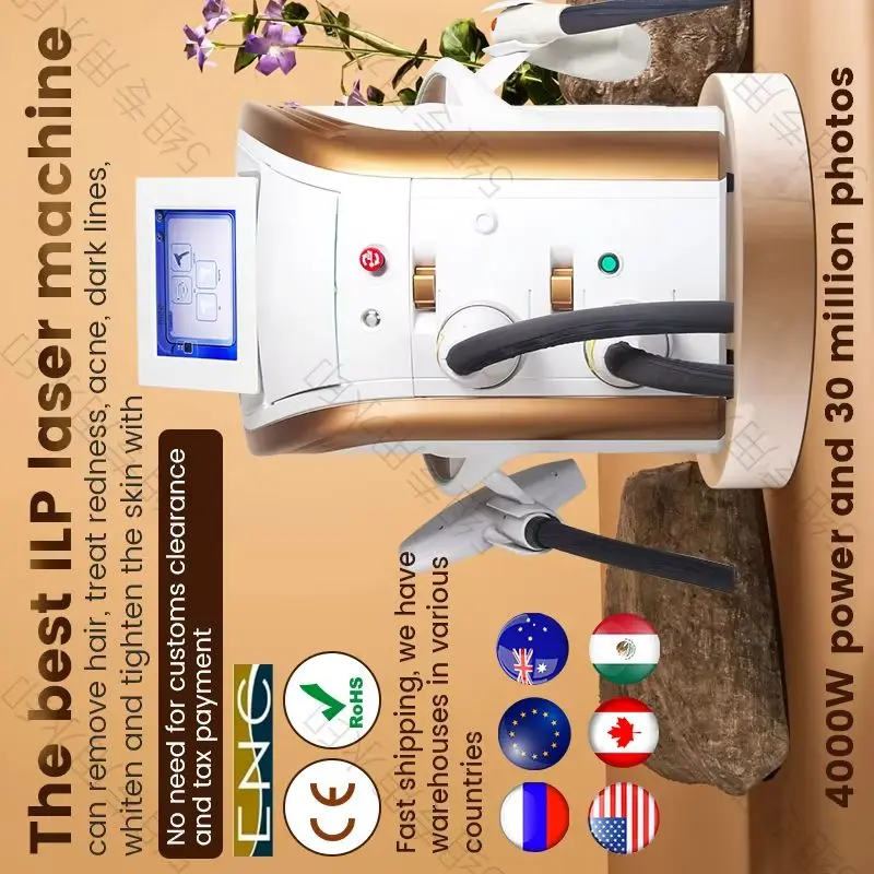 Newest M22 Lase IPL + OPT Hair Removal Machine For Permanent Hair Removal Skin Whitening Rejuvenation Acne Treatment
Newest M22 Lase IPL + OPT Hair Removal Machine For Permanent Hair Removal Skin Whitening Rejuvenation Acne Treatment