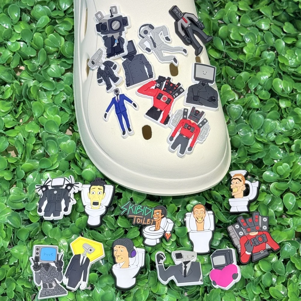 5-20 шт. Skibidi туалет, популярная анимационная обувь, подвески из ПВХ, сделай сам, украшения для обуви, сандалии, аксессуары, пряжка для детей, мужские подарки
5-20 шт. Skibidi туалет, популярная анимационная обувь, подвески из ПВХ, сделай сам, украшения для обуви, сандалии, аксессуары, пряжка для детей, мужские подарки