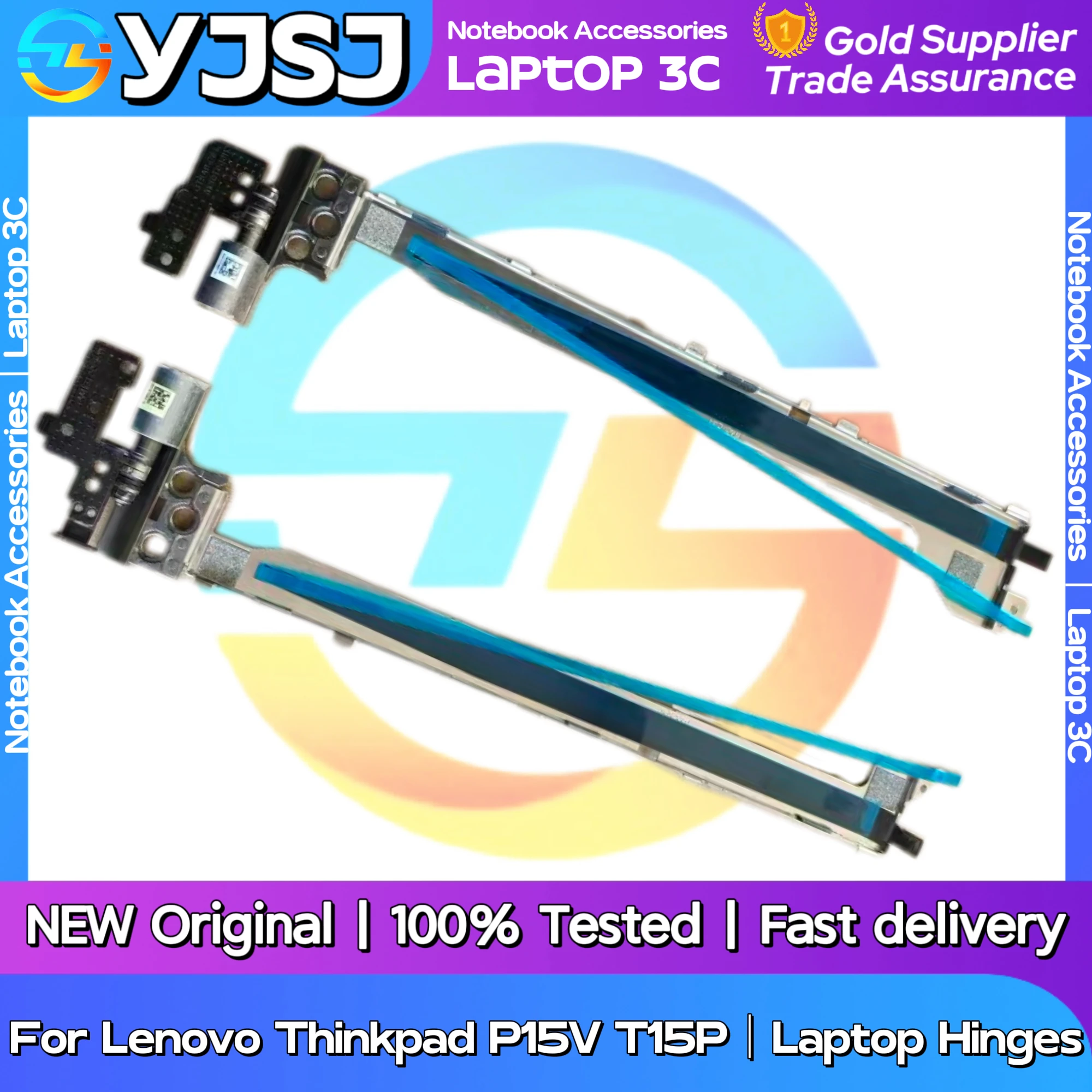 New Original Laptop Notebook Hinges For Lenovo Thinkpad P15V T15P built-in left and right Hinges LCD Screen Hinge
New Original Laptop Notebook Hinges For Lenovo Thinkpad P15V T15P built-in left and right Hinges LCD Screen Hinge