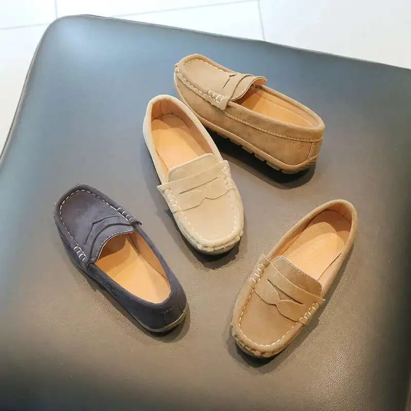 Boys Loafers Toddlers Kids Fashion Leather Shoes Slip-on Children Flats Classic Spring Autumn Flock Suede Fabric Moccasins Soft
Boys Loafers Toddlers Kids Fashion Leather Shoes Slip-on Children Flats Classic Spring Autumn Flock Suede Fabric Moccasins Soft
