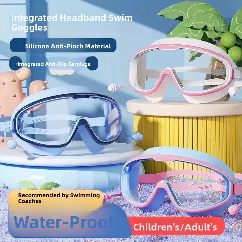 Children's Swimming Goggles Anti-Fog High Definition Large Frame Diving Cap Baby Eye Protection Goggles Unisex Sport Fitness
Children's Swimming Goggles Anti-Fog High Definition Large Frame Diving Cap Baby Eye Protection Goggles Unisex Sport Fitness