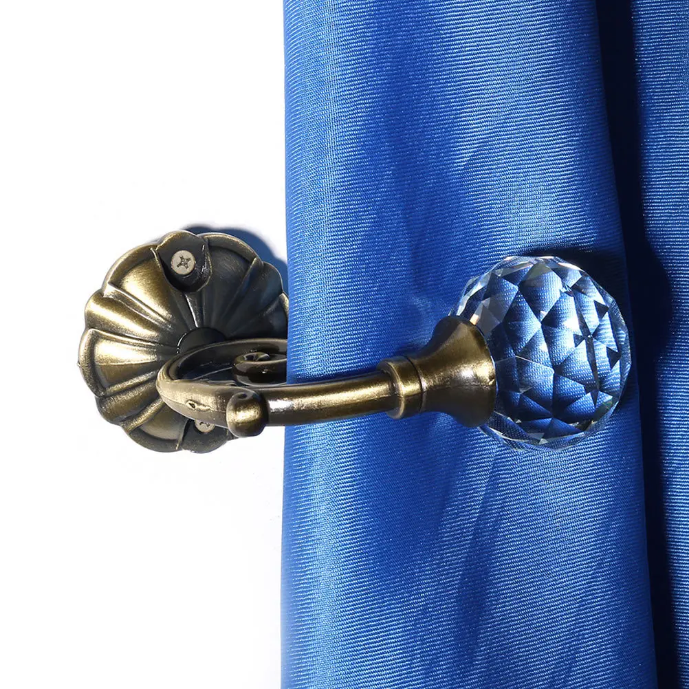 2Pcs Curtain Hooks Retro Alloy Decorative Wall Hooks Strong Coat Hangers Home Drapery Tiebacks Accessories Decorative Hook 
2Pcs Curtain Hooks Retro Alloy Decorative Wall Hooks Strong Coat Hangers Home Drapery Tiebacks Accessories Decorative Hook