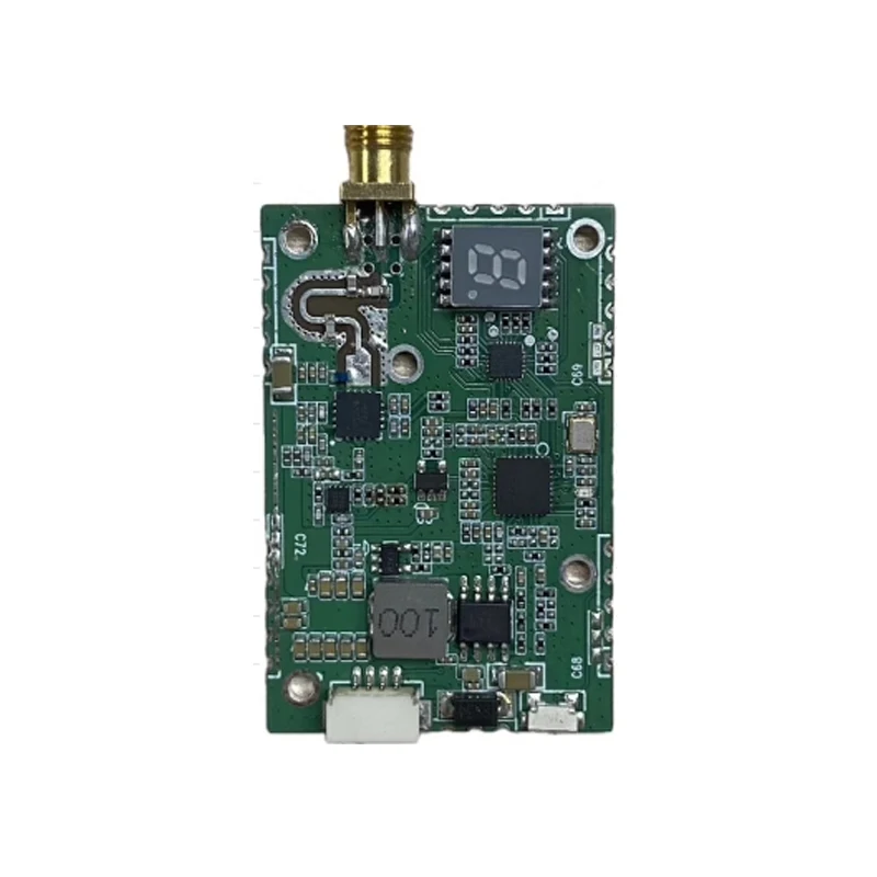 1PCS 12V 150mA 4W High-power Transmitter Module CVBS Signal Input 400-900MHz Wireless Image Transmission for FPV RC Racing Drone
1PCS 12V 150mA 4W High-power Transmitter Module CVBS Signal Input 400-900MHz Wireless Image Transmission for FPV RC Racing Drone
