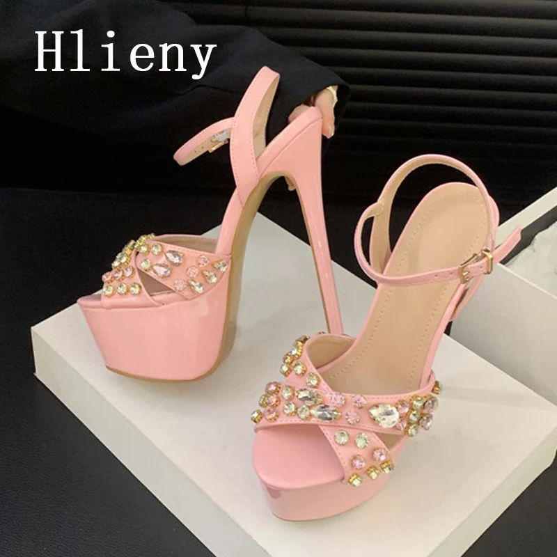 Новинка 2024, сексуальные женские сандалии Hlieny с открытым носком для танцев на шесте, модная женская обувь на тонком высоком каблуке, со стразами, ремешком и пряжкой на платформе
Новинка 2024, сексуальные женские сандалии Hlieny с открытым носком для танцев на шесте, модная женская обувь на тонком высоком каблуке, со стразами, ремешком и пряжкой на платформе