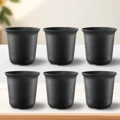 12Pcs Lightweight Plastic Flower Pots with Drainage Holes for Home Office Garden Decor Small Space Friendly Plastic Flower Pots
12Pcs Lightweight Plastic Flower Pots with Drainage Holes for Home Office Garden Decor Small Space Friendly Plastic Flower Pots