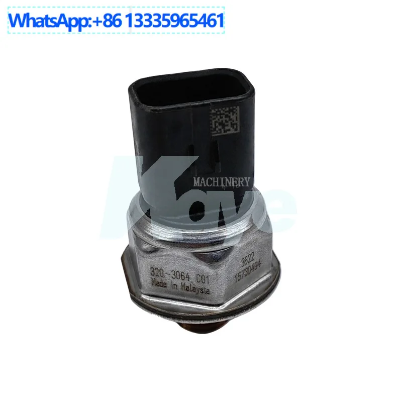 For excavator accessories for Carter D7E/D8R/D8T/D9T/3406C high pressure common rail sensor 320-3064 import
For excavator accessories for Carter D7E/D8R/D8T/D9T/3406C high pressure common rail sensor 320-3064 import